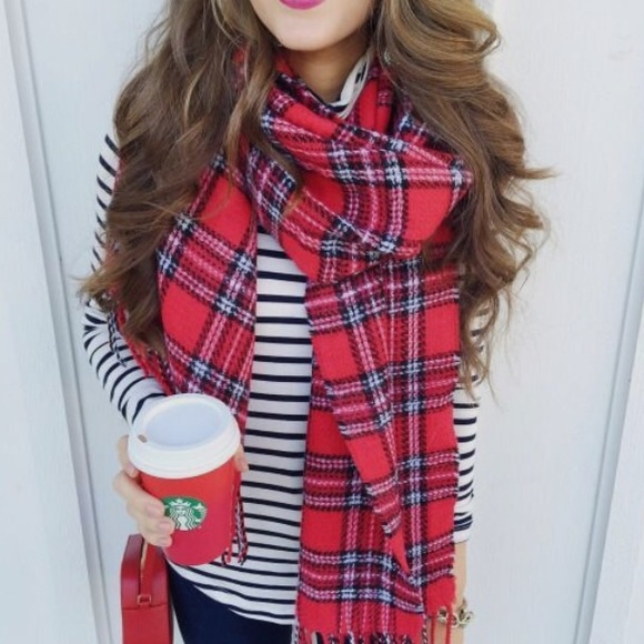 🎄Plaid Blanket Scarf🎄