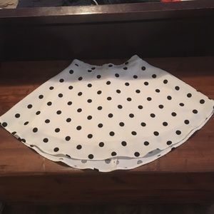 Forever 21 Polka Dot Circle Skirt