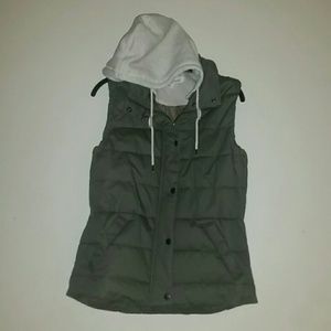Never worn!!! Hooded Vest
