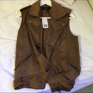 Forever 21 Faux Suede Vest