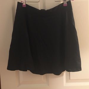 Black skater skirt