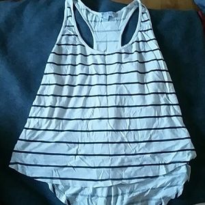 Striped cotton on tank