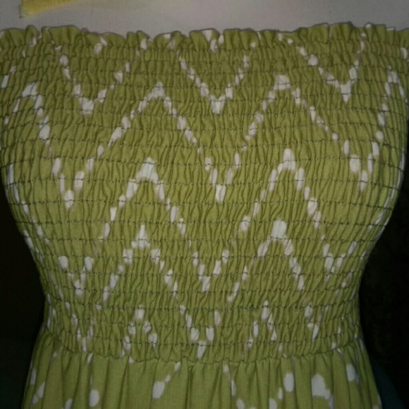 Really cute tube A line maxi dress - Picture 2 of 4