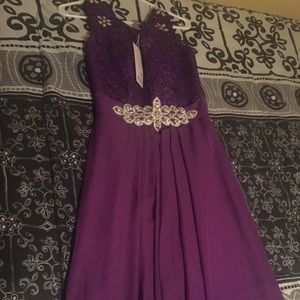 Purple dress