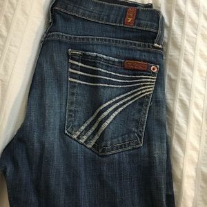 Dojo style 7 for all mankind jeans!