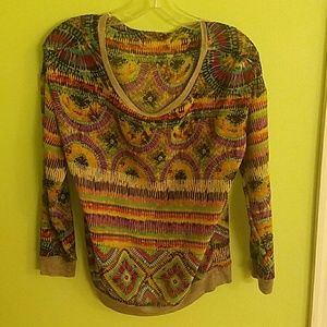 Trippy long sleeve shirt