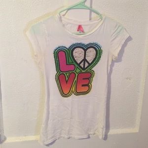 SOLD-Cute Graphic Tee Shirt Small Medium