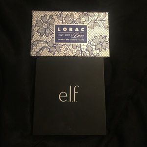 Lorac eyeshadow and Elf blush combo