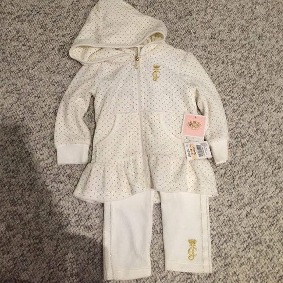 Juicy Couture Other - Juicy Couture Velour jumpsuit 6-12 months