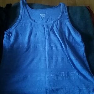 Blue tank top