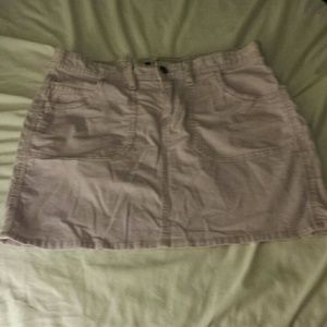 Pink courderoy skirt