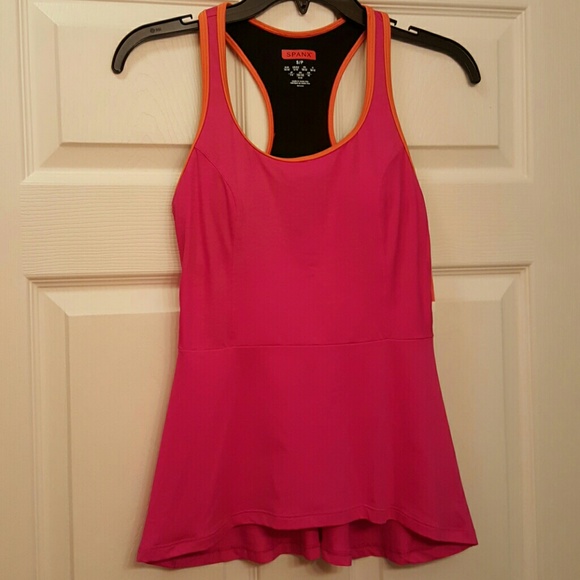 NWT SPANX workout racerback tank