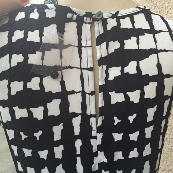 Black and white maxi dress - Picture 2 of 4