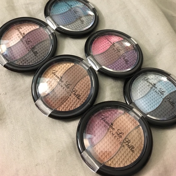 6 Three Color Eyeshadow Palettes
