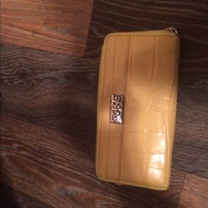 Brighton yellow wallet