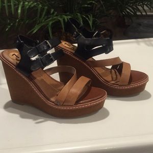 Dolce Vita wedge sandals.