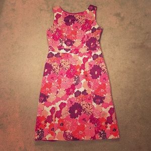 Pink flower dress