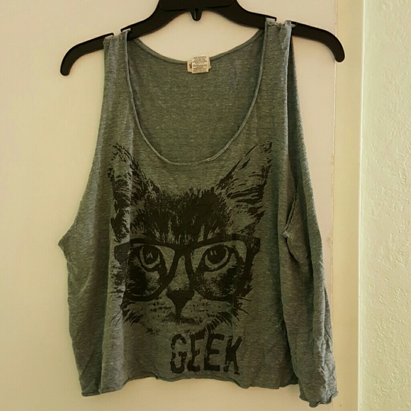 Nordstrom cat geek tank top