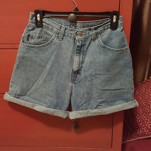 Vintage High Waisted Jean Denim Shorts
