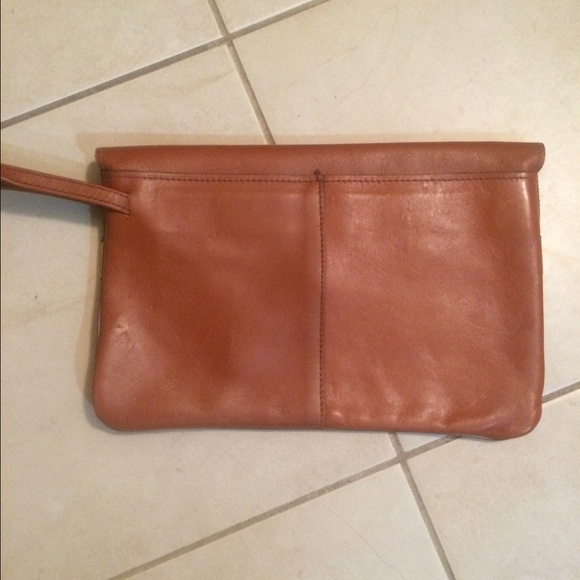 Vintage Don Quixote all leather clutch - Picture 2 of 4