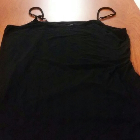 Black Cami with Adjustable Straps
