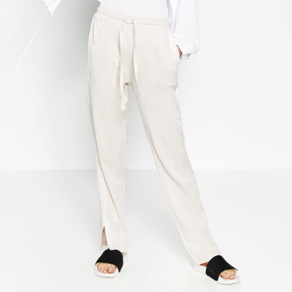 Zara side stripe jogging trousers
