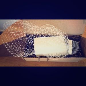 Birdcage veil, never worn