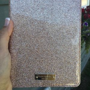 Kate Spade Apple iPad mini 4 Folio Case- Rose Jade