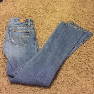 AE "skinny kick" jeans