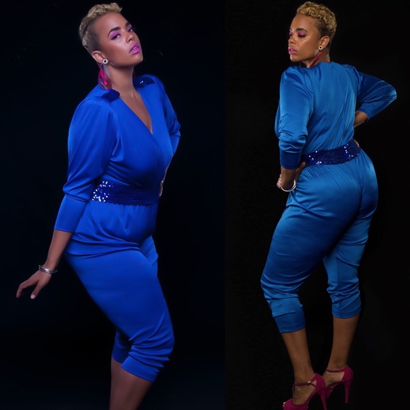 Sold! Vintage Sequin Jumpsuit