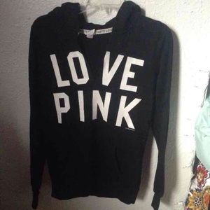 VS Pink black hoodie
