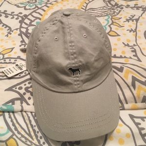 PINK grey baseball hat