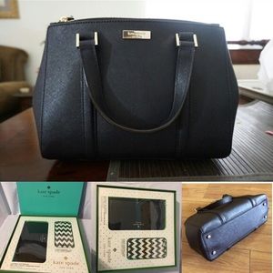 Kate spade newbury lane purse with matching wallet