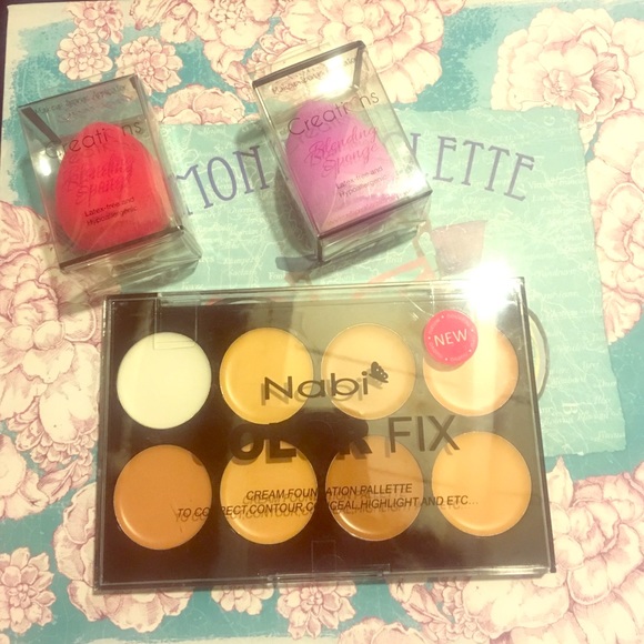 Contour and blending sponge