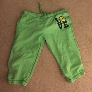 VS Pink brand Capri sweats