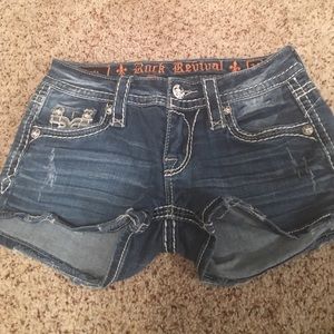Jean shorts