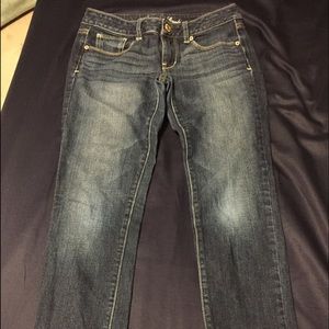 American Eagle skinny stretch denim jeans, size 2