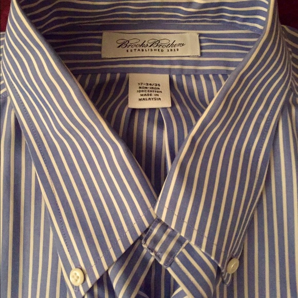 Like New Brook Brothers Non-Iron Button Down Shirt