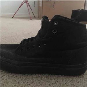 Unisex black VANS Women's 8 Men's 6.5