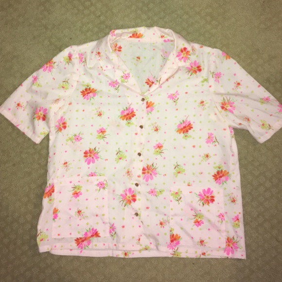 VINTAGE 1950's pajama top