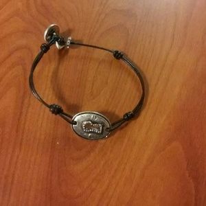 Fossil Key Hole Bracelet
