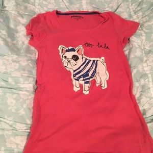 Johnnie b pug graphic tee