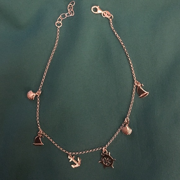 Sterling silver anklet
