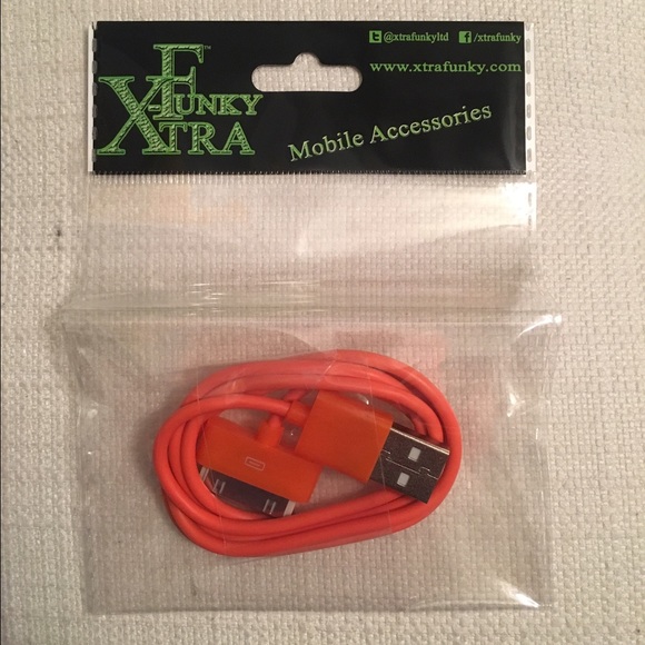 Orange Iphone 4 Charger