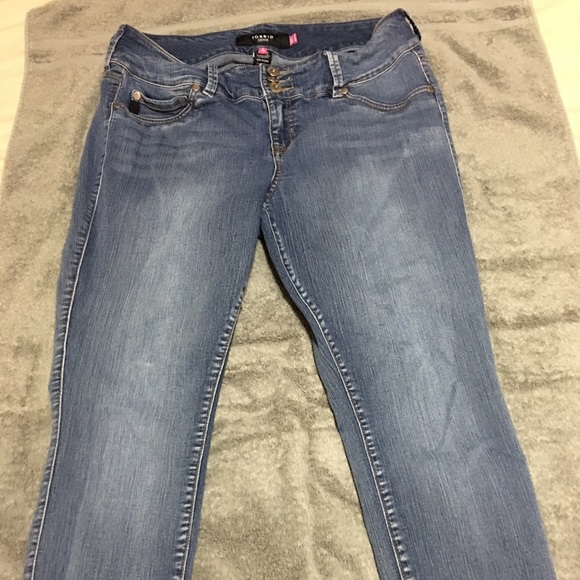 EUC torrid jeggings medium wash size 14 short