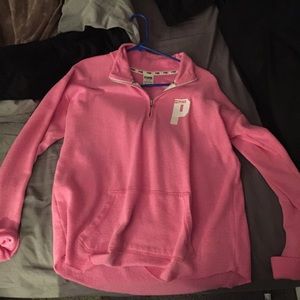 pink Victoria secret pullover
