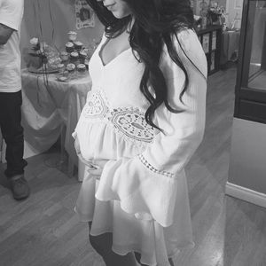 Cute cream/white romper