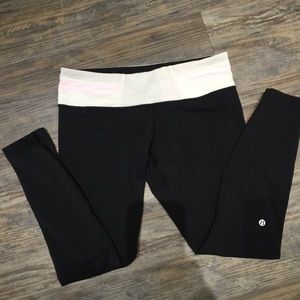 Reversible Lululemon wunder unders full length 12