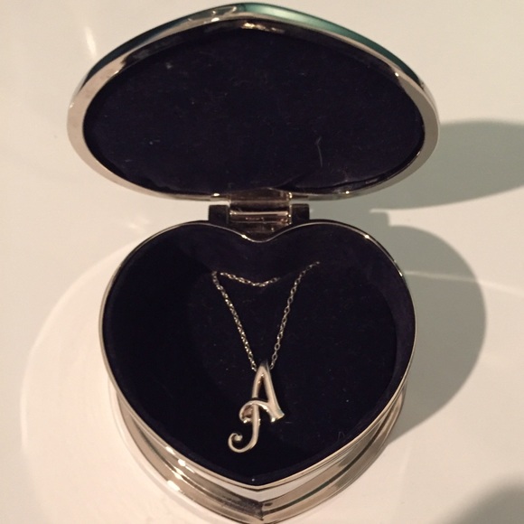 " A " Initial Necklace