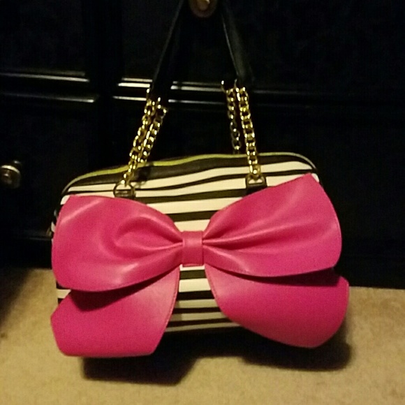 Betsey Johnson Bow Regard Bag